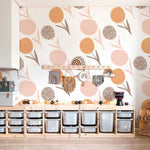 Papier peint mural Pissenlit Orange - Vignette | Mr Papier Peint