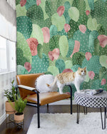 Papier peint mural plein de cactus - Vignette | Mr Papier Peint