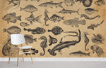 Papier peint mural Poissons de l'Océan - Vignette | Mr Papier Peint