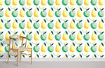 Papier peint mural Pommes et Poires évasion nature et fraîcheur - Vignette | Mr Papier Peint