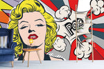 Papier Peint Mural Pop Art Monroe - Vignette | Mr Papier Peint