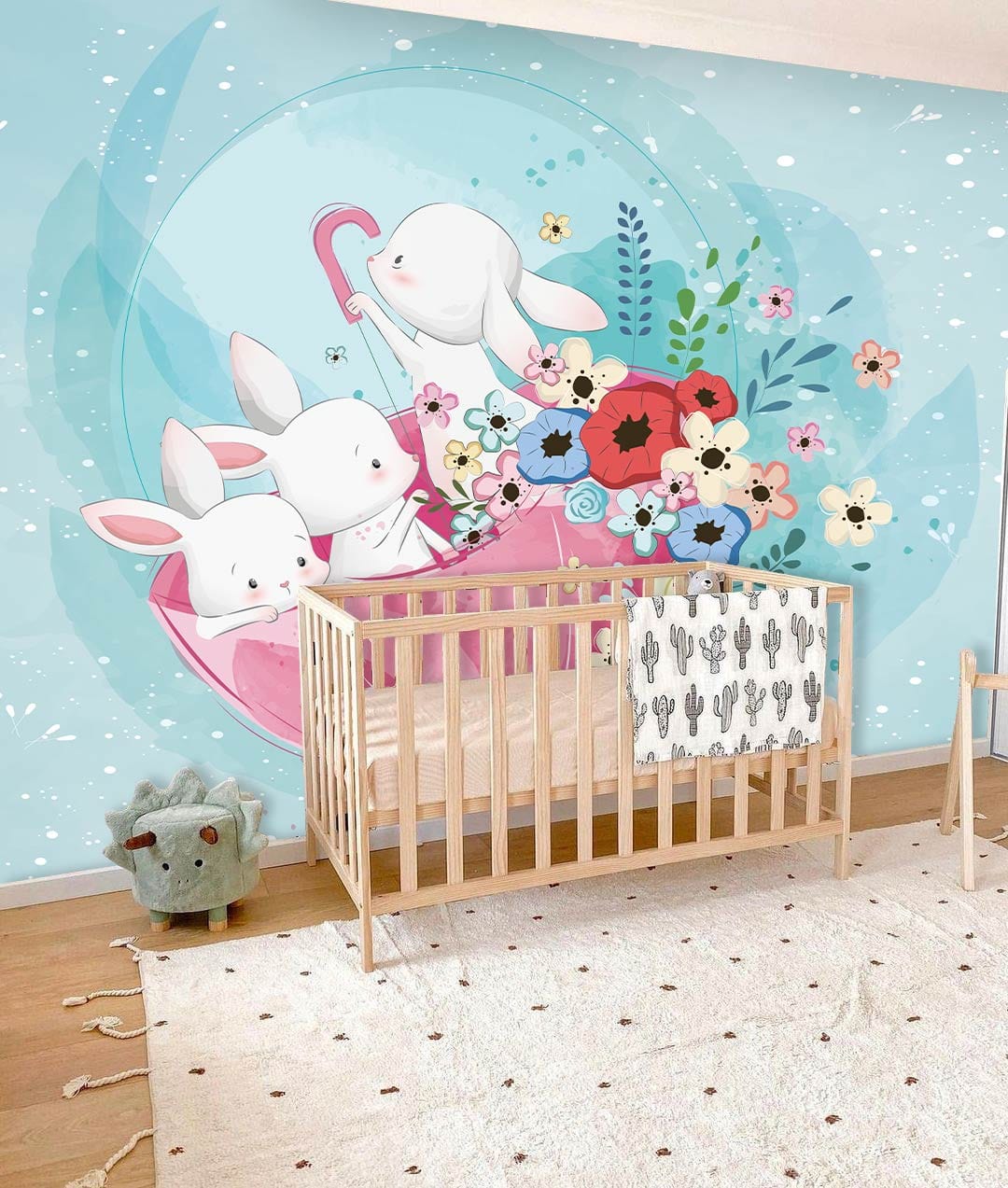 Papier peint mural porte-fleurs - Le meilleur Papier peint panoramique Sur mesure