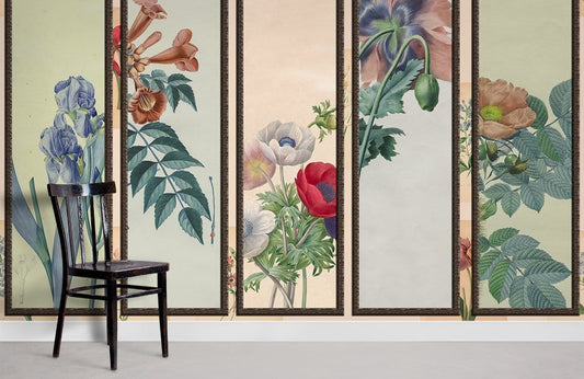 Papier peint mural pour paravent pliant - Le meilleur Papier peint panoramique Sur mesure
