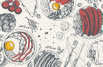 Papier peint mural panoramique élégance et originalité pour la salle à manger - Vignette | Mr Papier Peint