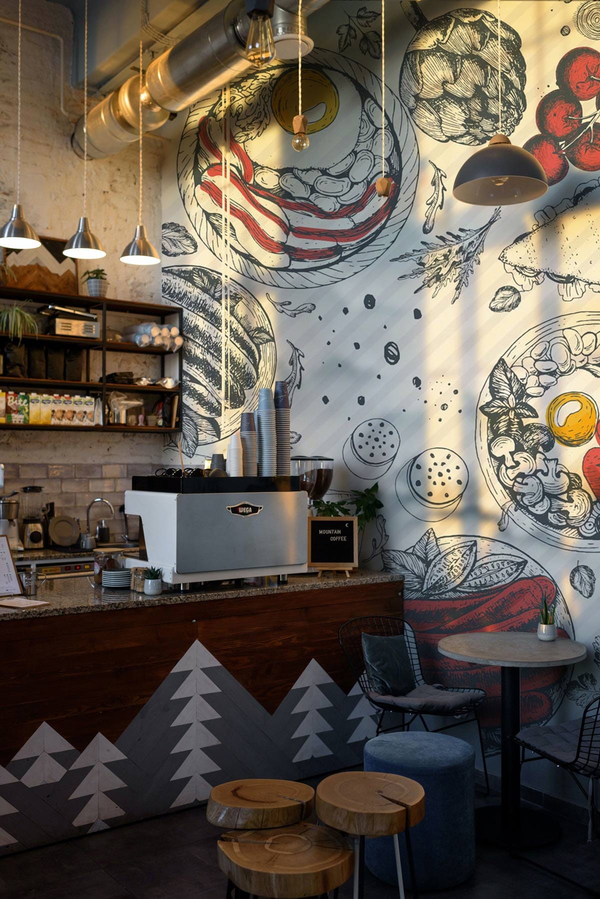 Papier Peint Mural pour Salle à Manger - Le meilleur Papier peint panoramique Sur mesure