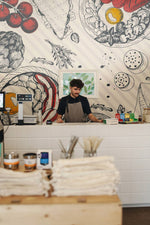Papier peint mural panoramique élégance et originalité pour la salle à manger - Vignette | Mr Papier Peint