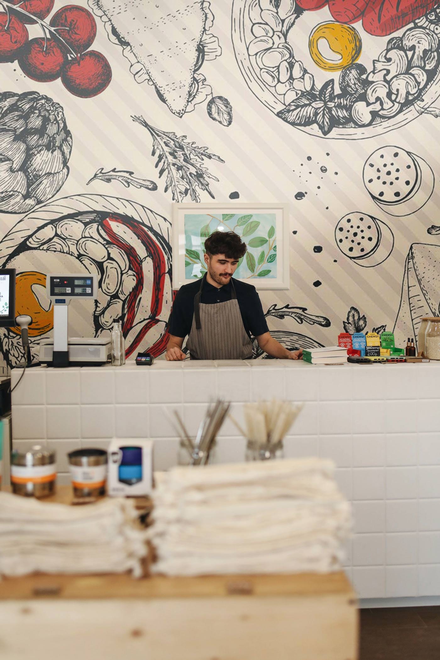 Papier Peint Mural pour Salle à Manger - Le meilleur Papier peint panoramique Sur mesure
