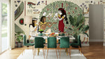 Papier peint mural princesse Égypte Élégance et Hiéroglyphes - Vignette | Mr Papier Peint