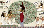 Papier peint mural princesse Égypte Élégance et Hiéroglyphes - Vignette | Mr Papier Peint