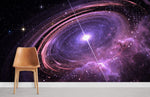 Papier Peint Mural Pulsar Clignotant Étoiles et Élégance Beige - Vignette | Mr Papier Peint