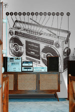 Papier peint mural Radio - Vignette | Mr Papier Peint