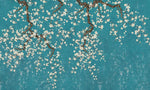 Décoration murale florale avec Papier Peint Mural Rameau en Fleurs - Vignette | Mr Papier Peint