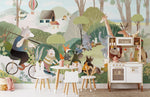 Papier peint mural rassemblement d'animaux - Vignette | Mr Papier Peint