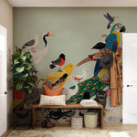 Papier peint mural Rassemblement d'oiseaux - Vignette | Mr Papier Peint