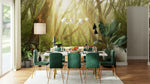 Papier peint mural Rayon de soleil forêt ambiance magique - Vignette | Mr Papier Peint