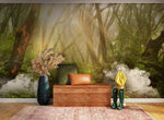 Papier peint mural Rayon de soleil forêt ambiance magique - Vignette | Mr Papier Peint