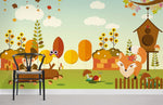 Papier peint mural Renard & Écureuil - Vignette | Mr Papier Peint