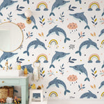 Papier Peint Mural Rêve de Dauphin - Vignette | Mr Papier Peint