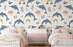 Papier Peint Mural Rêve de Dauphin - Vignette | Mr Papier Peint