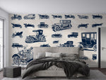 Papier peint mural Révolution Automobile épopée sur vos murs - Vignette | Mr Papier Peint