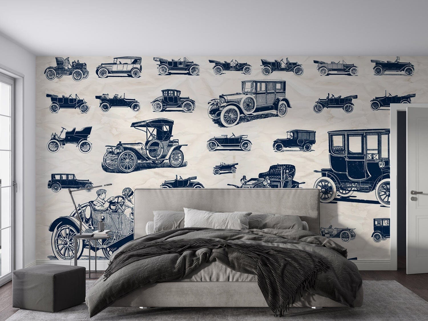 Papier peint mural Révolution Automobile - Le meilleur Papier peint panoramique Sur mesure