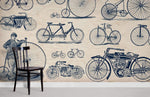 Papier peint mural Révolution du vélo voyage à travers les âges - Vignette | Mr Papier Peint