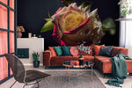 Papier peint mural rose arc-en-ciel éclat féerique pour votre intérieur - Vignette | Mr Papier Peint