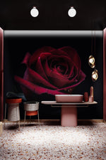 Papier Peint Mural Rose de Minuit - Vignette | Mr Papier Peint