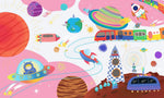 Papier peint mural Routine Spatiale rêve étoilé pour chambre d’enfant - Vignette | Mr Papier Peint