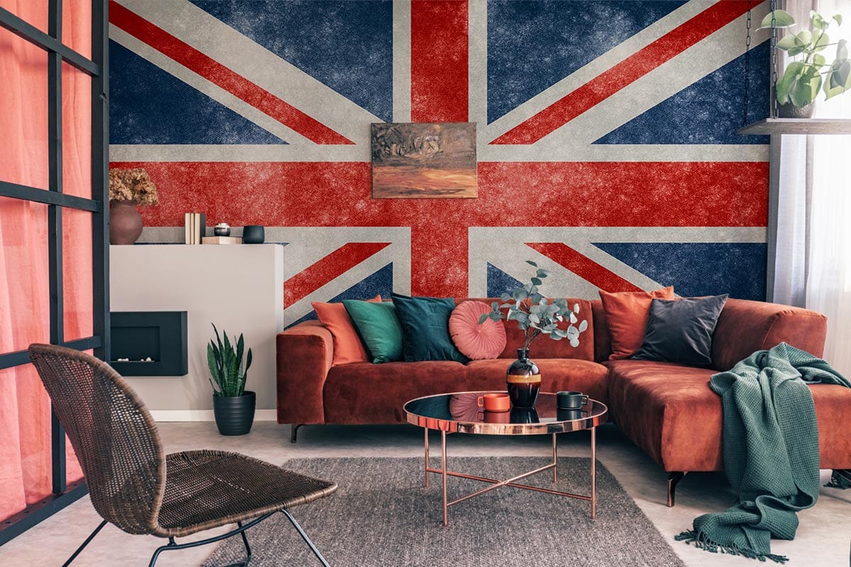 Papier peint mural Rule Britannia - Le meilleur Papier peint panoramique Sur mesure