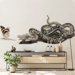 Papier Peint Mural Serpent et Papillon - Vignette | Mr Papier Peint