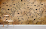 Papier Peint Mural Serpents et Yeux - Vignette | Mr Papier Peint