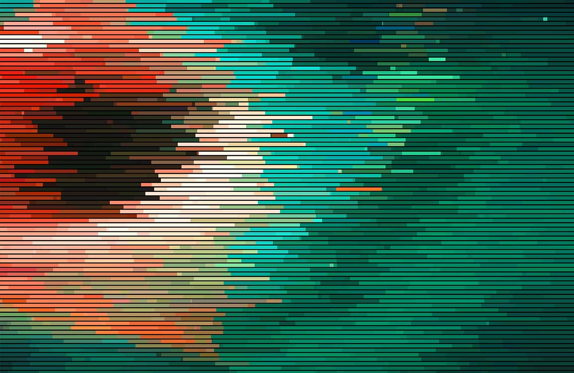 Papier Peint Mural Signal Horizontal - Le meilleur Papier peint panoramique Sur mesure