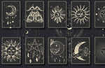 Papier peint mural signes astrologiques et animaux mystérieux - Vignette | Mr Papier Peint