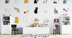 Papier peint mural silhouette de chat - Vignette | Mr Papier Peint