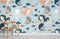 Papier peint mural Sirènes et Poissons avec motifs de sirènes, poissons et créatures marines