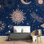 Papier peint mural solaire Nuit et Nature étoilée - Vignette | Mr Papier Peint