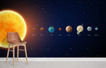 Papier peint mural Soleil et Planètes pour un cosmos éblouissant - Vignette | Mr Papier Peint