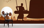 Murale Sonnette Élégance en Papier Peint Mural Haute Définition - Vignette | Mr Papier Peint
