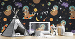 Voyage cosmique avec le papier peint mural Space Slothes II - Vignette | Mr Papier Peint