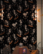 Papier peint mural Squelette dansant énergie et fantaisie murale - Vignette | Mr Papier Peint