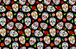Papier peint panoramique mural Squelette et Rose mystique - Vignette | Mr Papier Peint