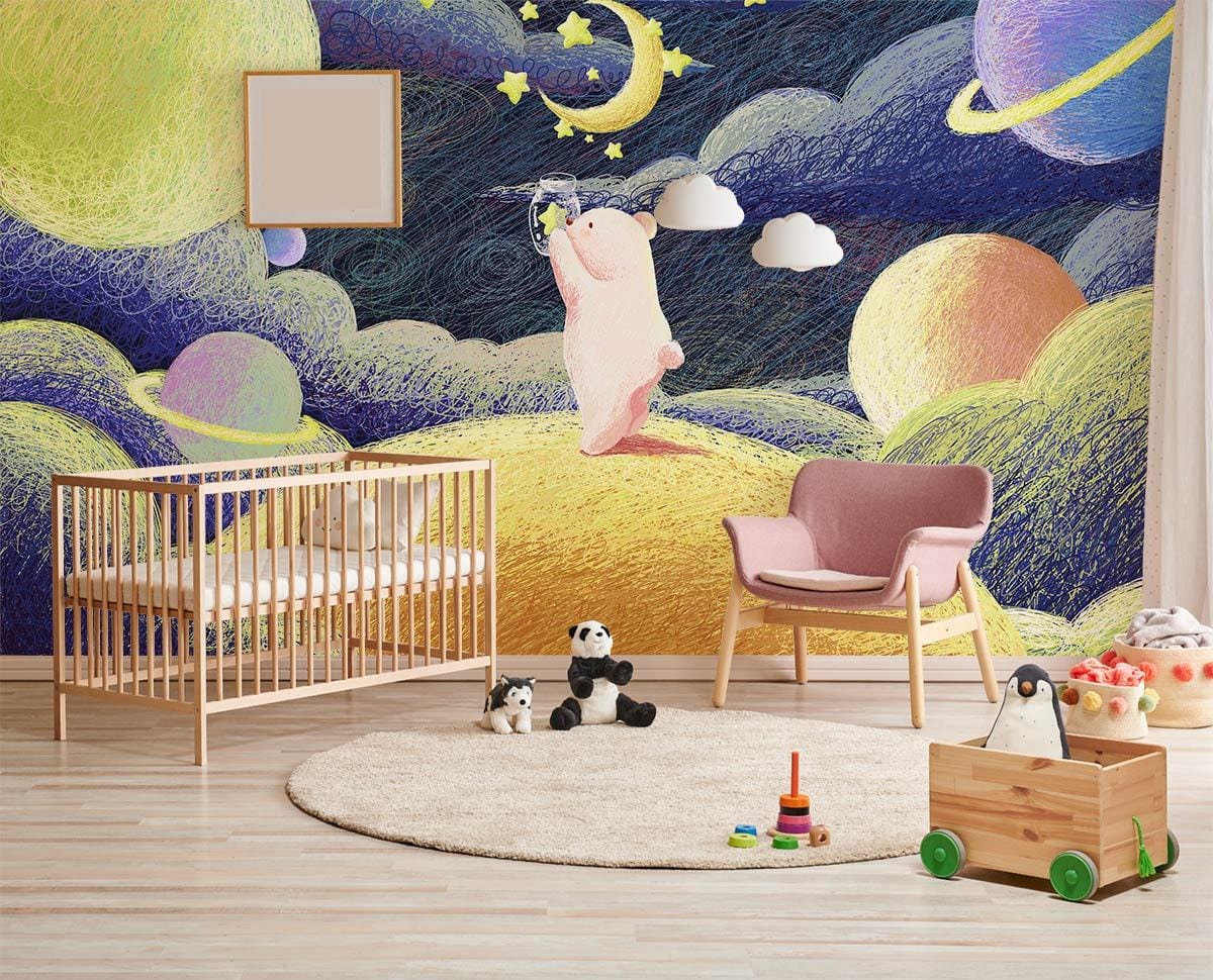Papier Peint Mural Star Fetcher II - Le meilleur Papier peint panoramique Sur mesure
