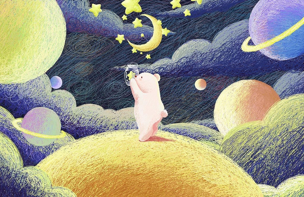 Papier Peint Mural Star Fetcher II - Le meilleur Papier peint panoramique Sur mesure