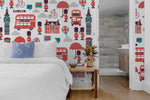 Papier peint mural style londonien - Vignette | Mr Papier Peint