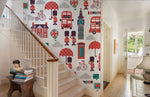 Papier peint mural style londonien - Vignette | Mr Papier Peint