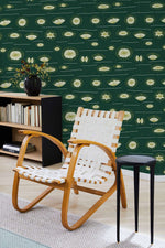 Papier peint mural Sugar Paper II élégance bois et cuir pour vos murs - Vignette | Mr Papier Peint