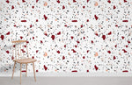 Éclats Modernes avec Papier Peint Mural Terrazzo Coloré - Vignette | Mr Papier Peint