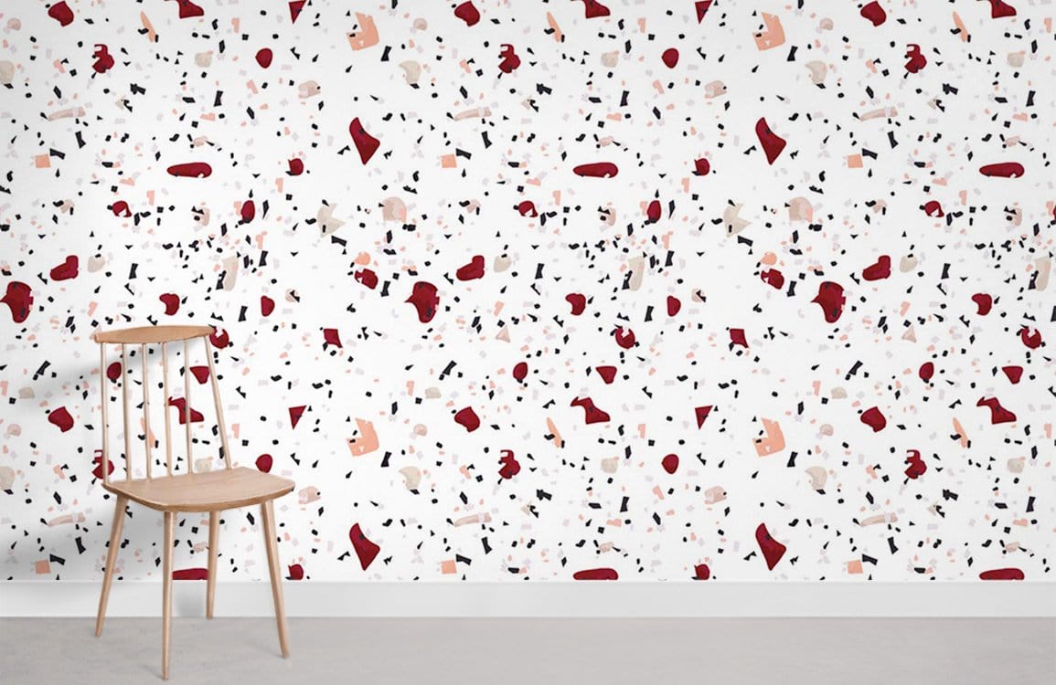 Papier peint mural Terrazzo Coloré II - Le meilleur Papier peint panoramique Sur mesure