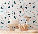 Éclat vivant avec papier peint mural terrazzo coloré - Vignette | Mr Papier Peint